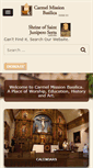 Mobile Screenshot of carmelmission.org